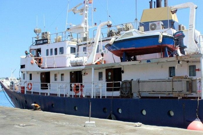 The captain and crew of the ship "C-Star," hired by far-right activists to prevent would-be migrants from reaching Europe, were arrested in Cyprus for using false documents, but were released due to lack of evidence