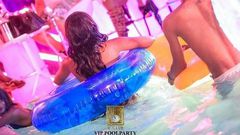 B Club pool party