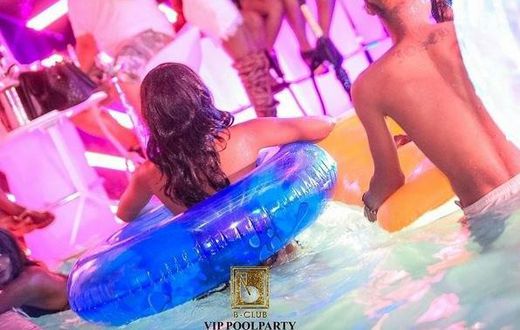B Club pool party
