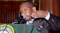 Nairobi Governor Mike Sonko during a past function