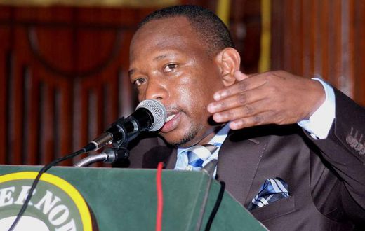 Nairobi Governor Mike Sonko during a past function