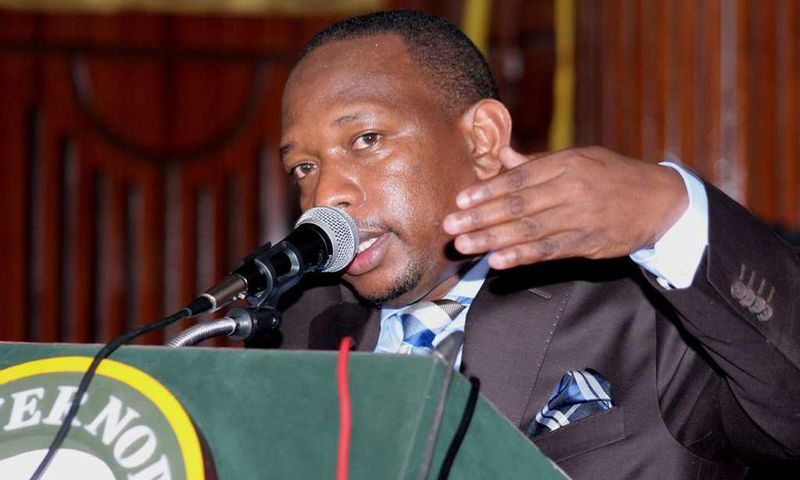 Nairobi Governor Mike Sonko during a past function