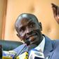 KNUT Secretary General Wilson Sossion addressing the media