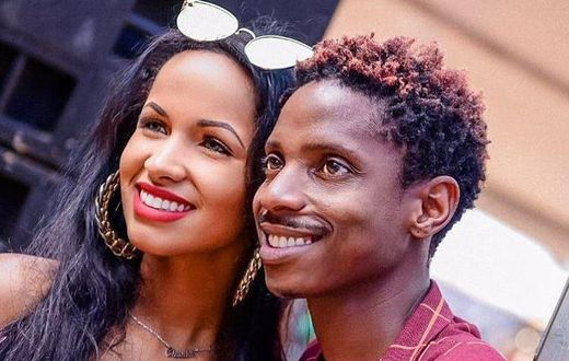 Eric Omondi with his fiancée Chantal. I'm not aware of any wedding in September – Eric Omondi