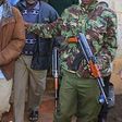 File image of police making an arrest. 3 Ambira High school students who were caught on camera insulting CS Matiangi and Amina Mohamed