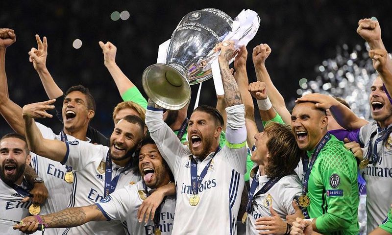 Sergio Ramos lift Real Madrid's 12th Champions League