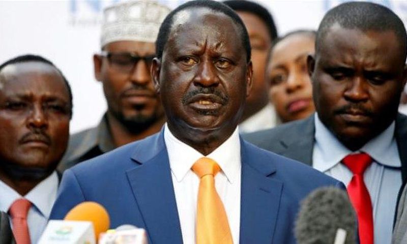 ODM leader Raila Odinga. He called off party's crisis meeting after some party officials failed to show up.