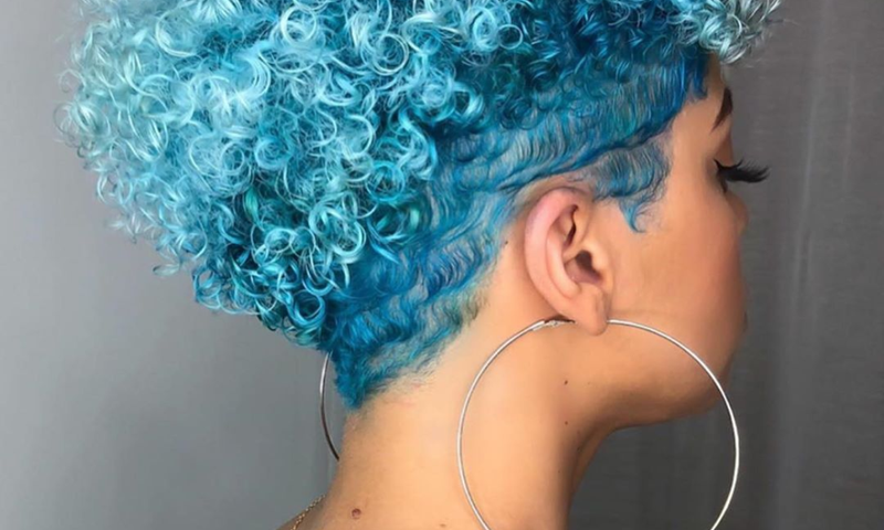 A shade of blue