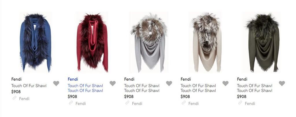 People have concluded that this designer shawl looks like a v****a