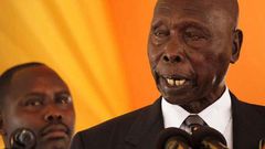 File image of former President Daniel Arap Moi