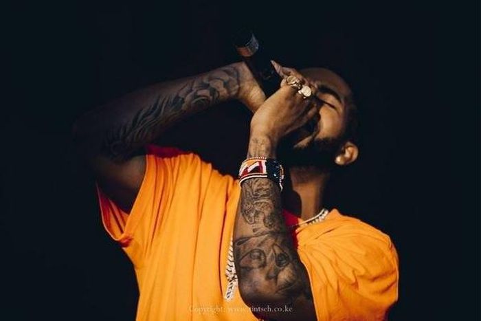 Omarion performing in Kenya