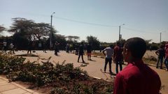 Chaos breaks out at Multimedia University [Photos]