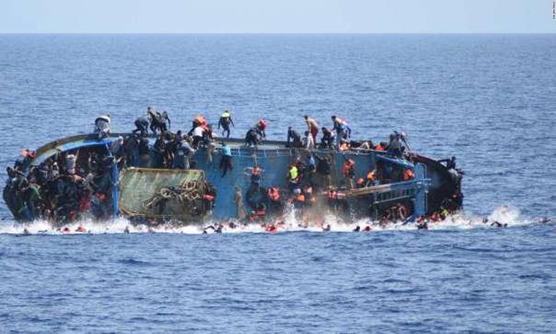 File image of a ferry accident. 10 people were reported dead with several missing after a boat they were travelling in capsized in Lake Victoria on Saturday