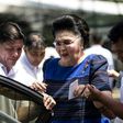 Former Philippine first lady and now congresswoman Imelda Marcos, who along with late husband Ferdinand was accused of plundering about $10 billion from state coffers in 20 years in power