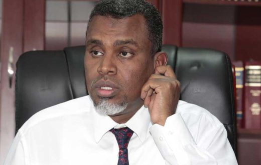 DPP Noordin Haji. DCI officers have arrested Tom Ojienda in relation to alleged corrupt dealings at Mumias Sugar Company