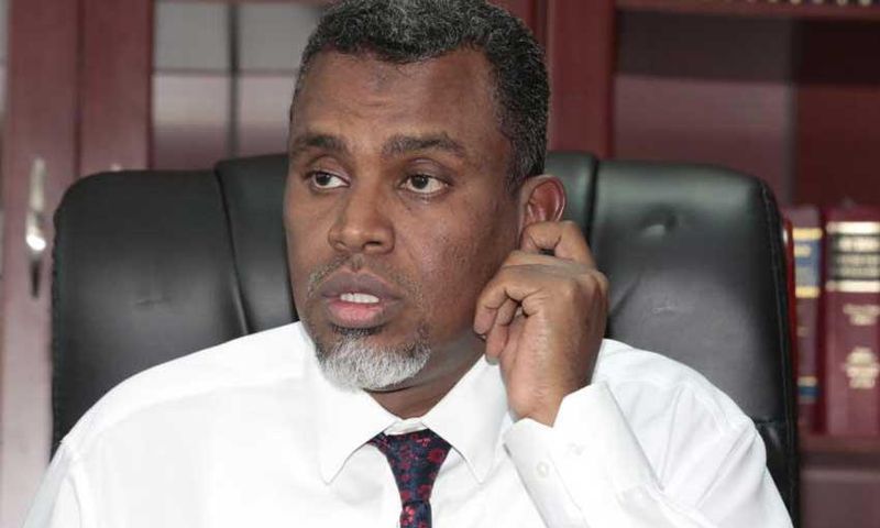 DPP Noordin Haji. DCI officers have arrested Tom Ojienda in relation to alleged corrupt dealings at Mumias Sugar Company