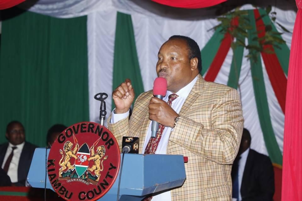 Kiambu Governor Ferdinand Waititu