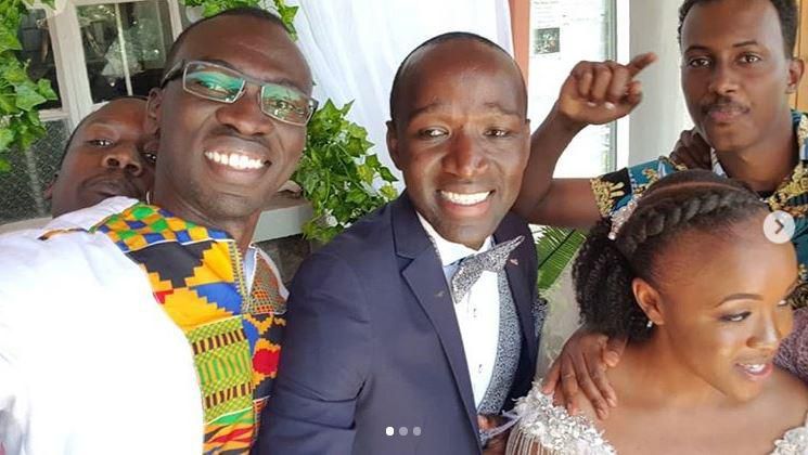 Former NTV news anchor weds longtime girlfriend