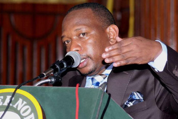 Nairobi Governor Mike Sonko during a past function