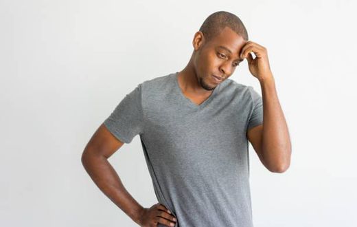 man thinking