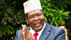 Miguna Miguna during an interview