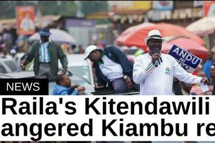 ODM leader Raila Odinga