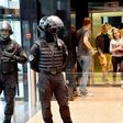 The Gulliver shopping mall in Kiev was among the sites raided by police and prosecutors