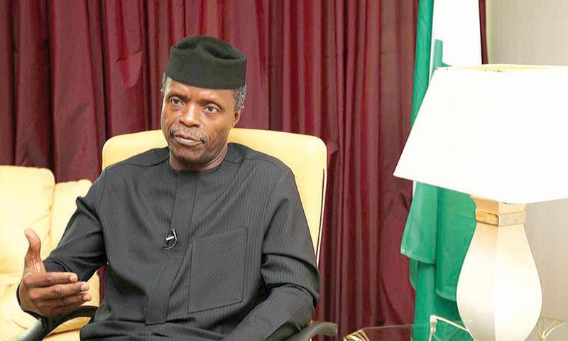 Acting President Yemi Osinbajo