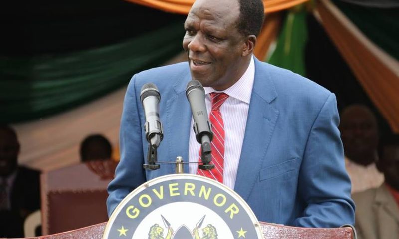 Kakamega Governor Wycliffe Oparanya during a past event