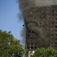 The 24-storey London tower that was engulfed by fire is home to between 600 and 800 residents and has one stairway through which people could escape, locals said