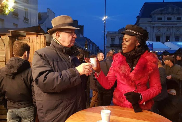 Akothee with her Baby Daddy in France (Instagram)