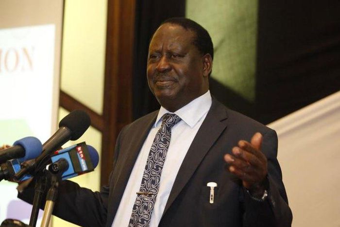 NASA leader Raila Odinga. He has given an ultimatum to the Jubilee administration over new taxes