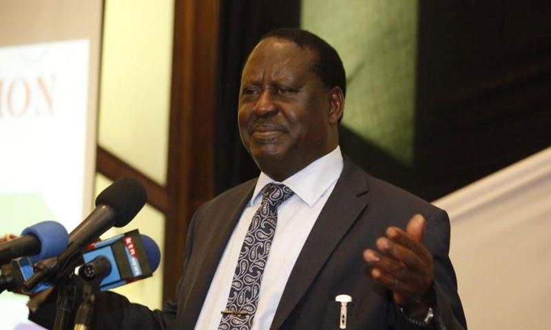 NASA leader Raila Odinga. He has given an ultimatum to the Jubilee administration over new taxes