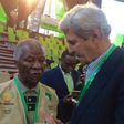 John Kerry consulting Former SA President Thabo Mbeki
