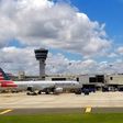 American Airlines planes are viewed at Philadelphia International Airport in July 2017