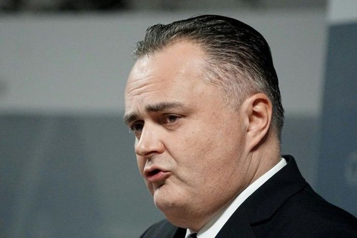 Austria's Defence Minister Hans Peter Doskozil, seen in February 2017, said sending military forces to the country's border with Italy will be "indispensible if the inflow into Italy does not ease"