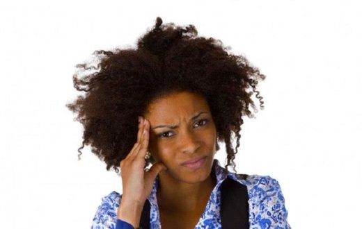 A really confused woman