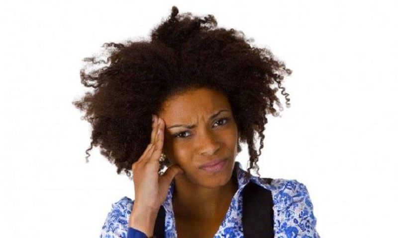 A really confused woman