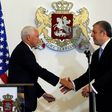 US Vice President Mike Pence told Georgian Prime Minister Giorgi Kvirikashvili the ex-Soviet state is a "key strategic partner" for Washington