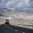 The China-Pakistan Friendship Highway runs over 1,300 kilometres (800 miles) from the far western Chinese city of Kashgar through the world's highest mountain pass and across the border.