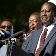Kenya's opposition leader Raila Odinga called on his supporters to protest peacefully