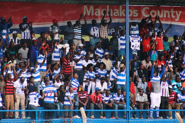 AFC Leopards fans in a past match