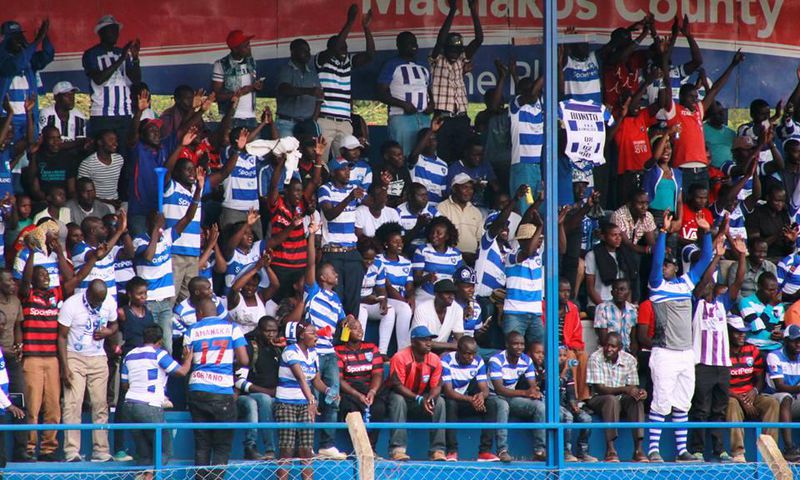 AFC Leopards fans in a past match