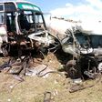 Salgaa accident between a bus and a petrol tanker