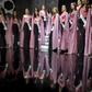 Contestants pose for a picture during a rehearsal for the Miss Venezuela beauty contest, in Caracas, Venezuela on December 11, 2018