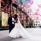 These photos will convince you to have a long bridal veil on your wedding day