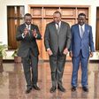 DP Ruto with President Uhuru Kenyatta and Raila Odinga