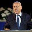 Israeli Prime Minister Benjamin Netanyahu delivers a speech at a ceremony marking the 50th anniversary of the Six-Day War on June 5 2017