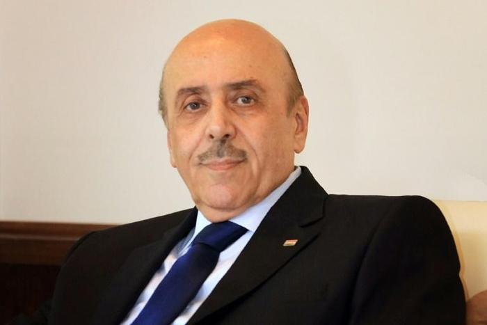 Syrian security services chief Ali Maluk, pictured July 2015, visited Cairo "at the invitation of" Egyptian intelligence chief Abbas Kamel