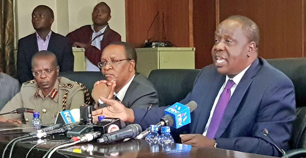 Matiang’i gives civilians 3 months to return all licensed guns